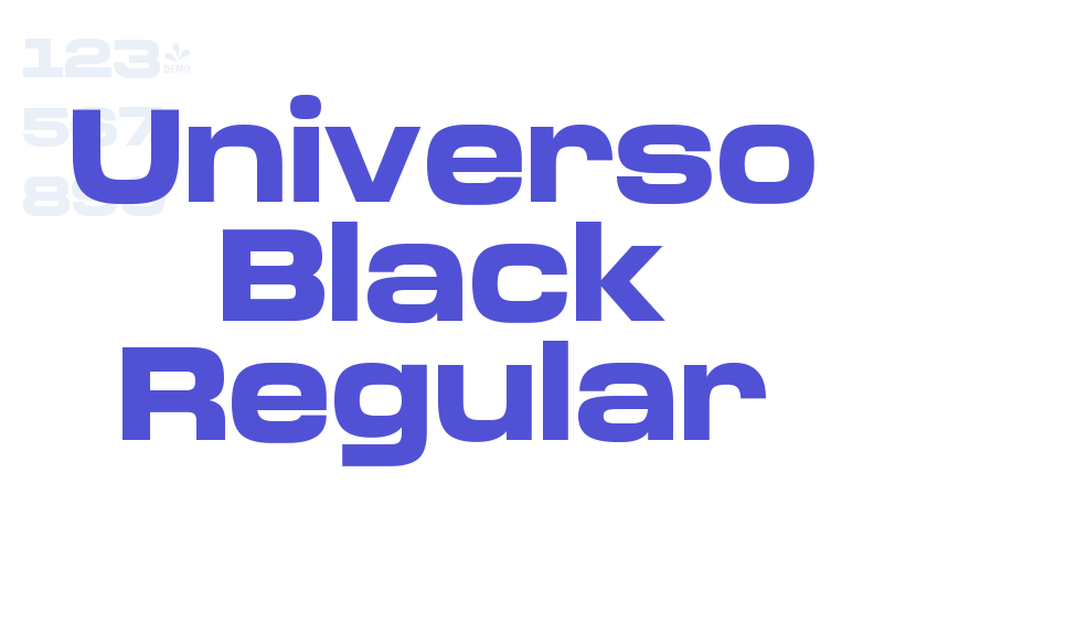 Universo Black Regular-font-download