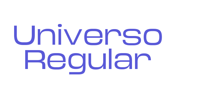 Universo Regular Font Download