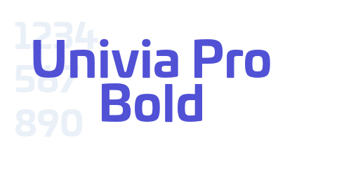 Univia Pro Bold-font-download