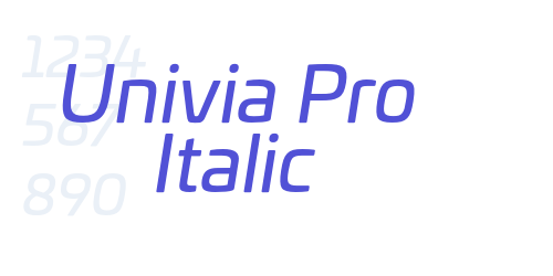 Univia Pro Italic-font-download
