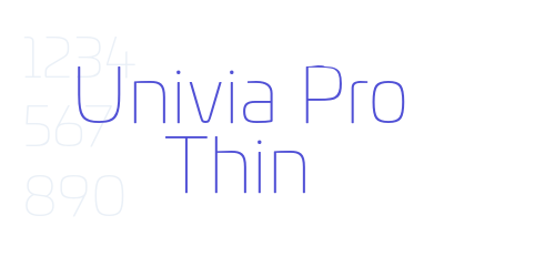 Univia Pro Thin-font-download