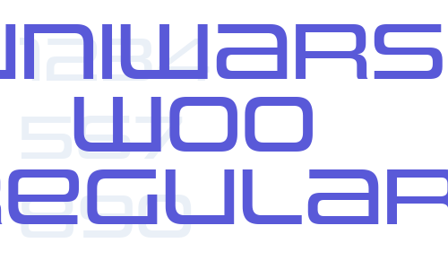 Uniwars W00 Regular Font Download