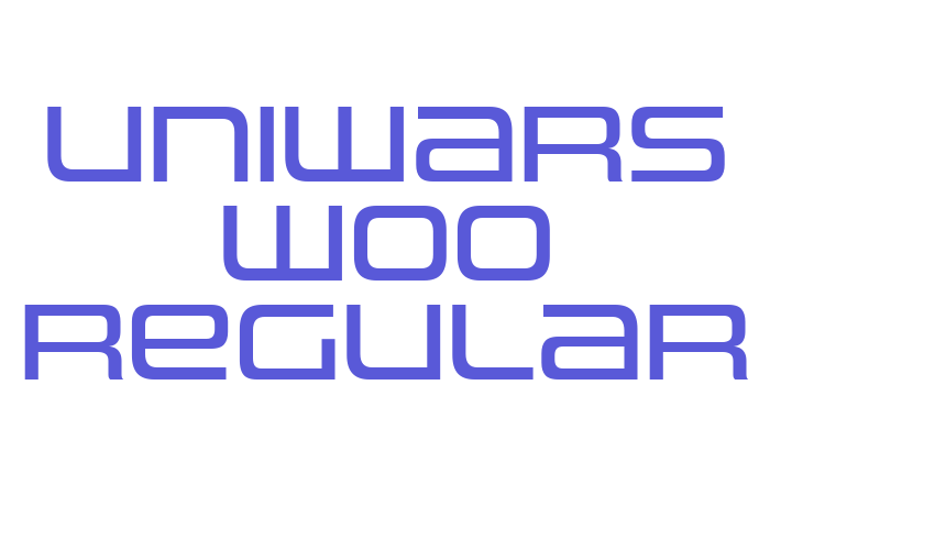 Uniwars W00 Regular Font Download