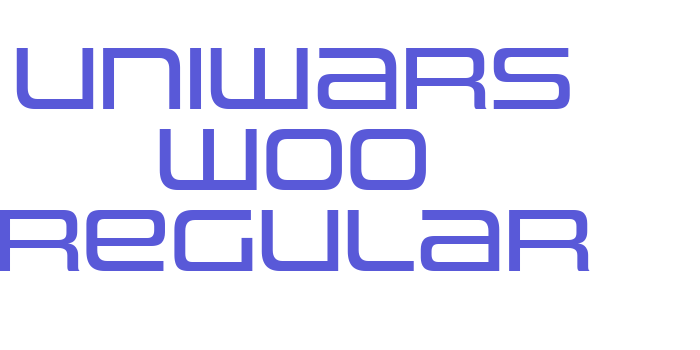 Uniwars W00 Regular Font Download