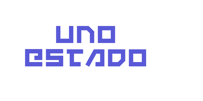 Uno Estado Font Download