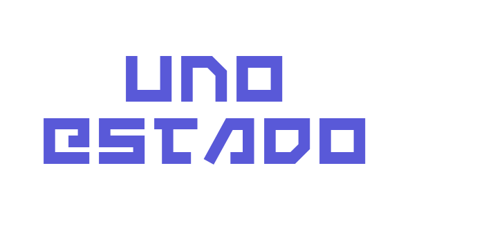 Uno Estado Font