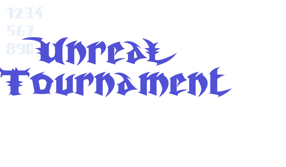 Unreal Tournament-font-download