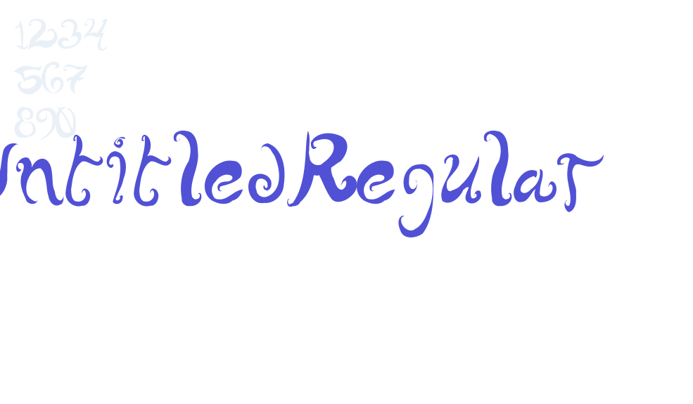 UntitledRegular-font-download