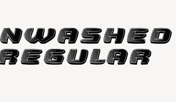 Unwashed Regular Font