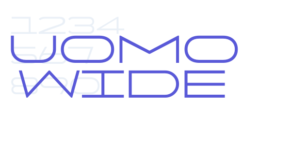 Uomo Wide font free