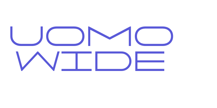 Uomo Wide Font Download