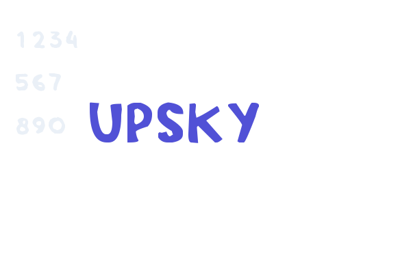 Upsky Font Download