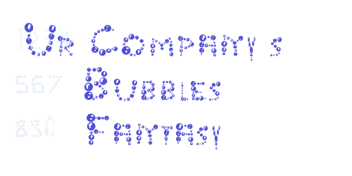 Ur Company’s Bubbles Fantasy-font-download