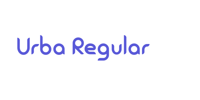 Urba Regular Font Download