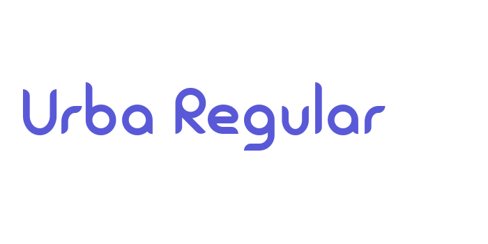 Urba Regular Font