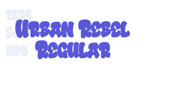 Urban Rebel Regular font