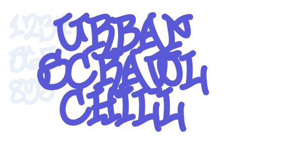 Urban Scrawl Chill font free