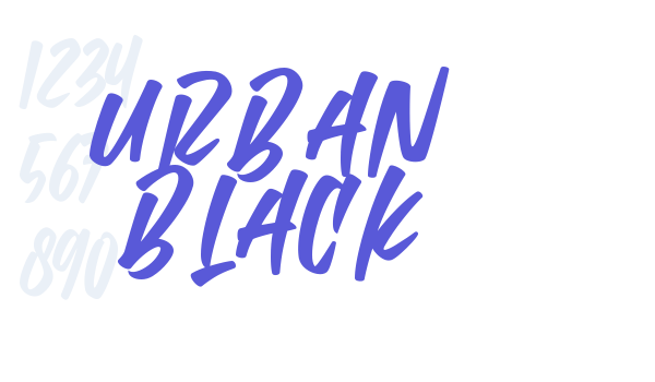 Urban Black Font