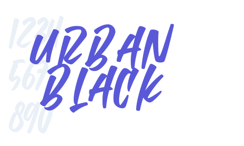 Urban Black Font Download