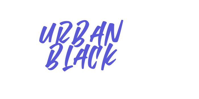 Urban Black Font Download