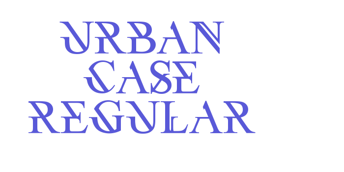 Urban Case Regular Font Download