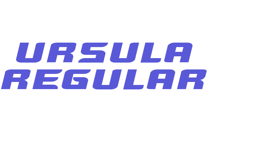 Ursula Regular Font Download