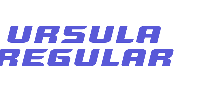 Ursula Regular Font Download