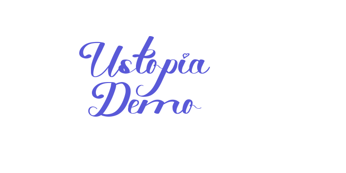 Ustopia Demo Font Download