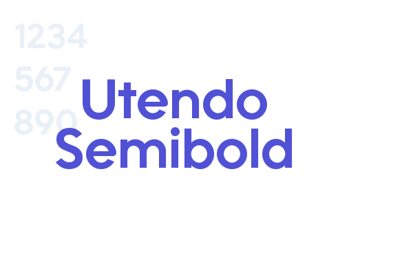 Utendo Semibold
