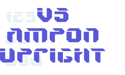 V5 Ampon Upright Font Download