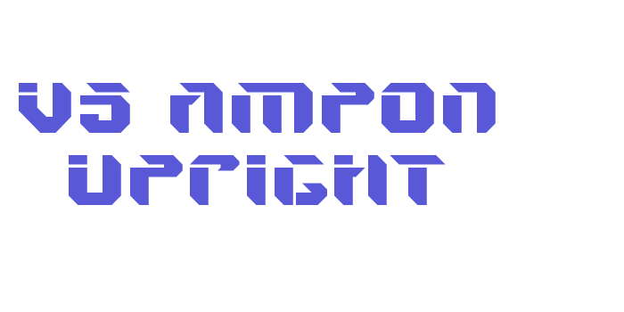 V5 Ampon Upright Font Download