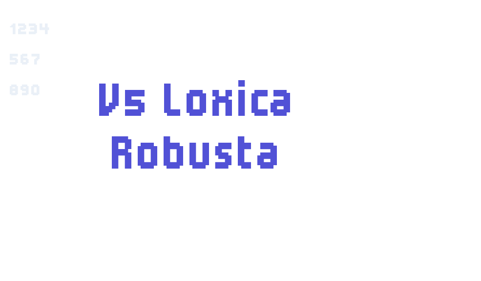 V5 Loxica Robusta-font-download