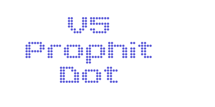 V5 Prophit Dot Font Download