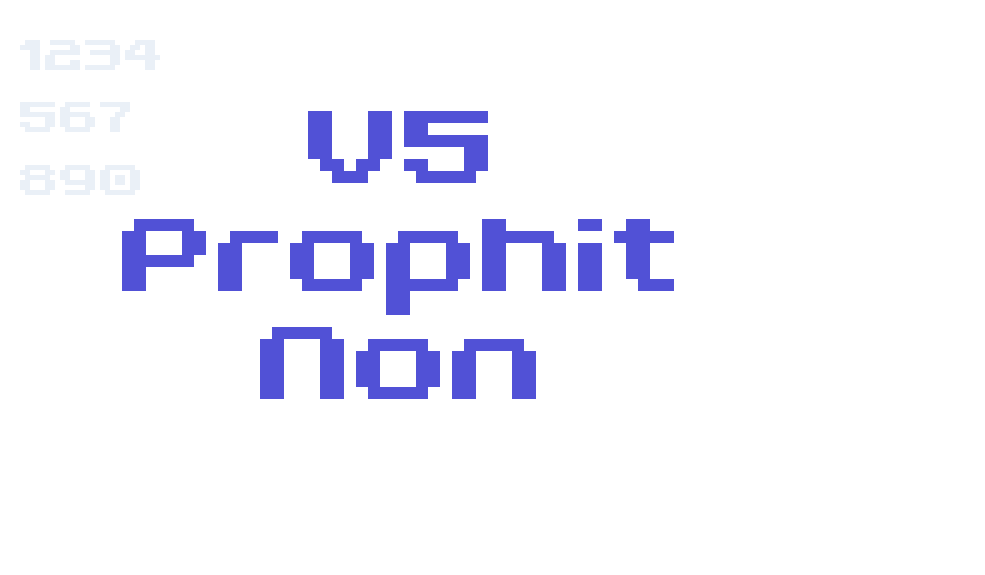 V5 Prophit Non-font-download