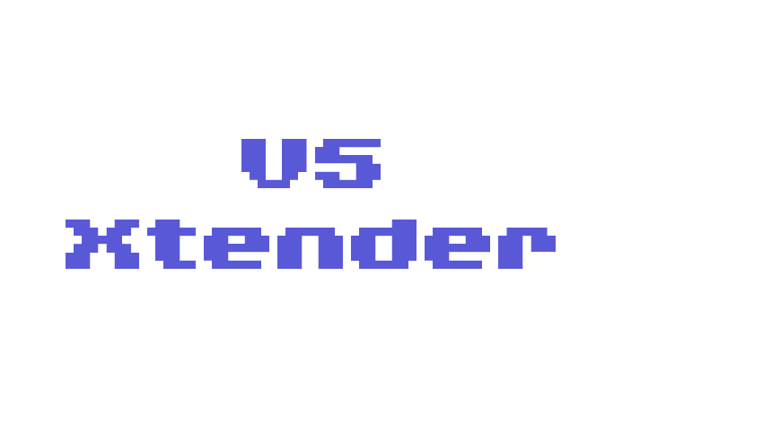 V5 Xtender Font