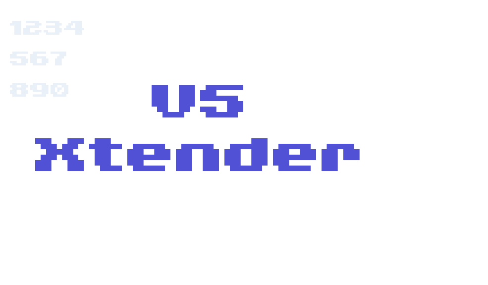 V5 Xtender-font-download