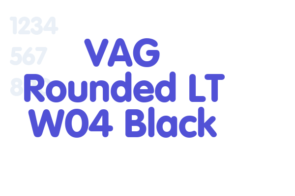 VAG Rounded LT W04 Black