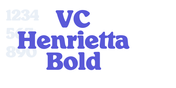 VC Henrietta Bold font free