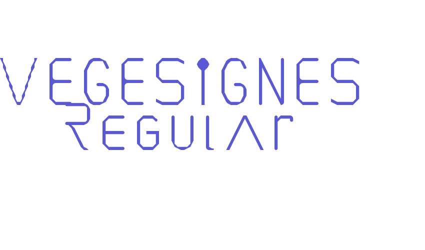 VEGESIGNES Regular Font Download