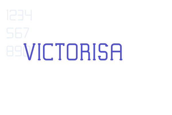 VICTORISA Font Download