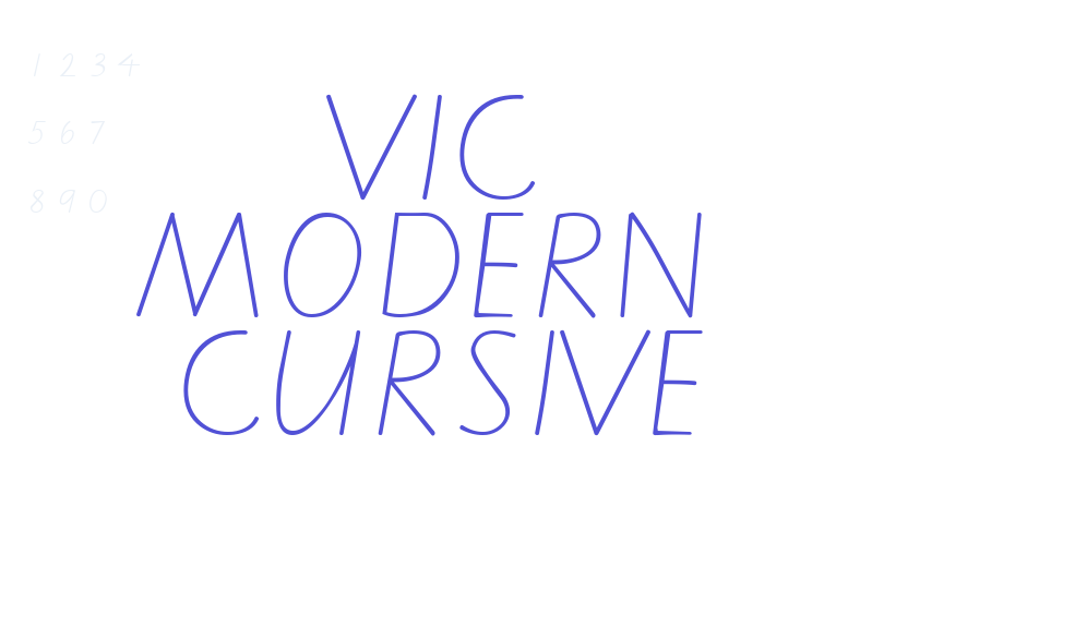 VIC MODERN  CURSIVE-font-download