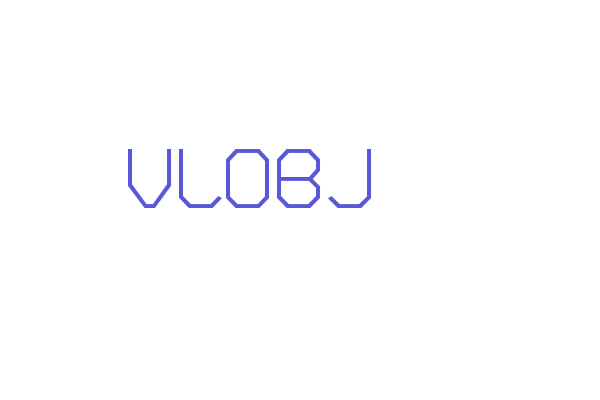 VLOBJ Font