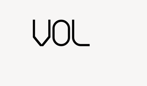 VOL Font