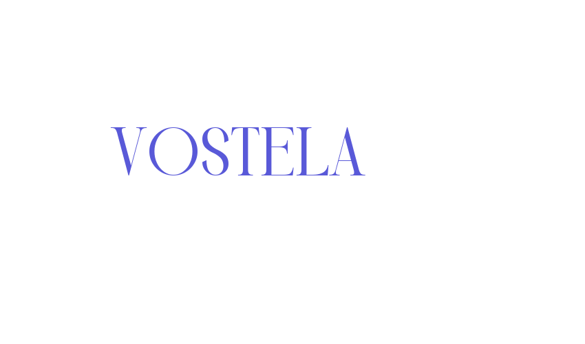 VOSTELA Font Download