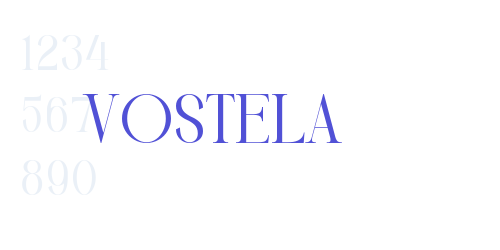 VOSTELA-font-download