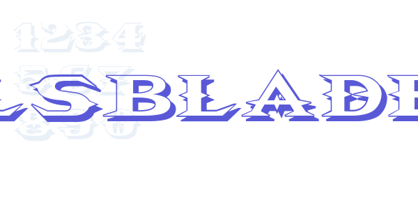 VTCBelialsBladeShadow font