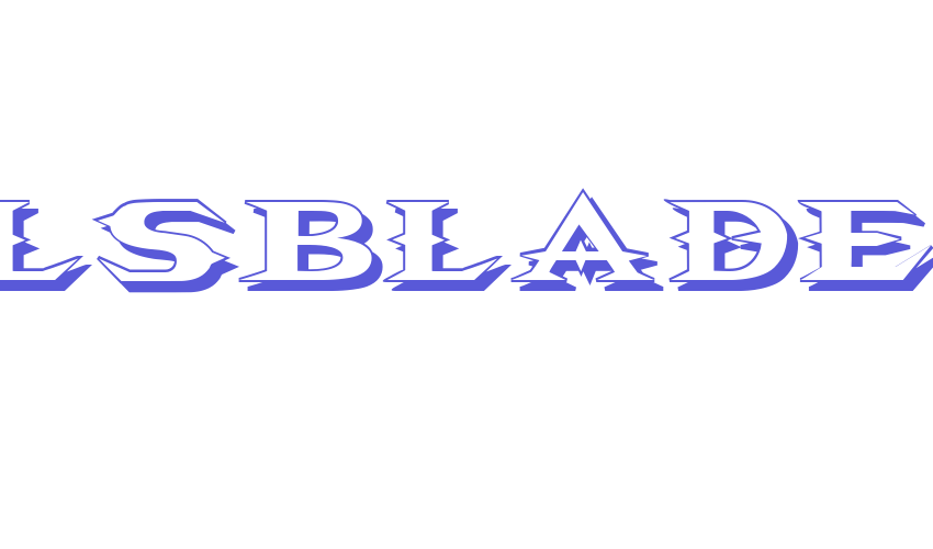 VTCBelialsBladeShadow Font Download