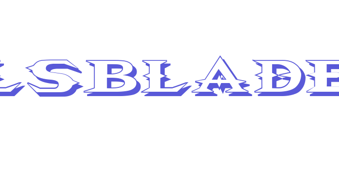 VTCBelialsBladeShadow Font Download