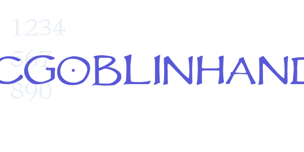 VTCGoblinHand font