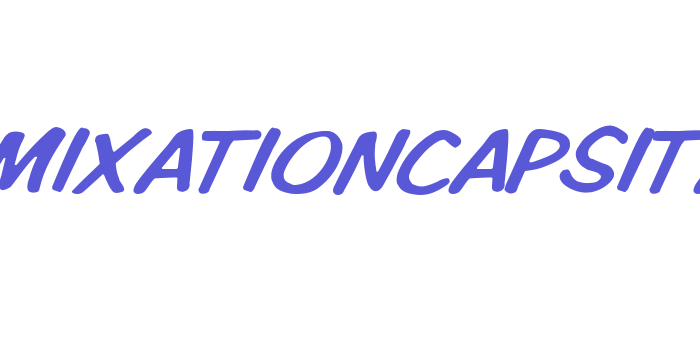 VTCKomixationCapsItalic Font Download